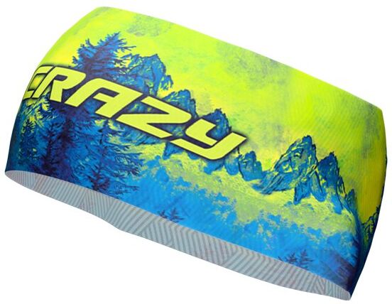 Crazy Band Sharp Cut - fascia paraorecchie Light Blue/Light Green