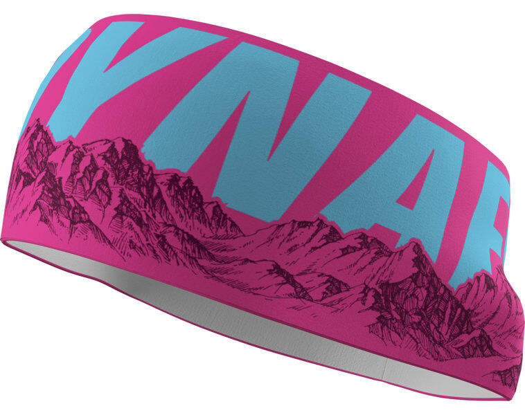 Dynafit Graphic Performance - fascia paraorecchie Pink/Light Blue 58