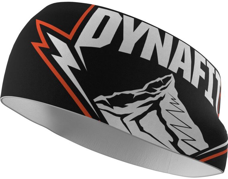 Dynafit Graphic Performance - fascia paraorecchie Black/Light Grey/Red 58