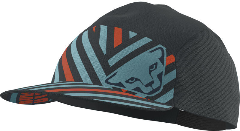 Dynafit Trail Graphic Visor - cappellino Dark Blue/Light Blue/Orange 58