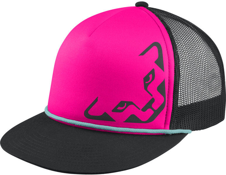 Dynafit Trucker 3.0 - cappellino Black/Pink/Light Blue 58