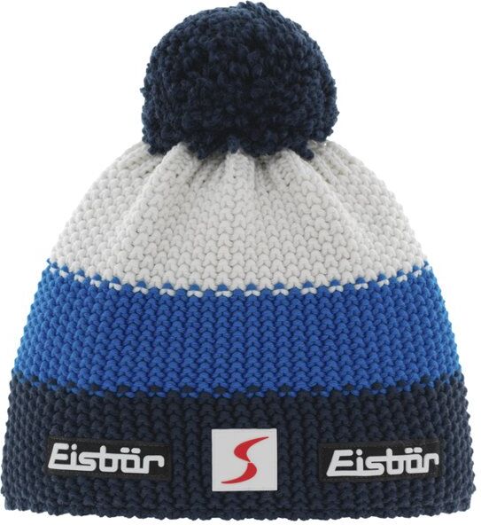 Eisbär Star Pompon SP - berretto Dark Blue/Light Blue/Grey