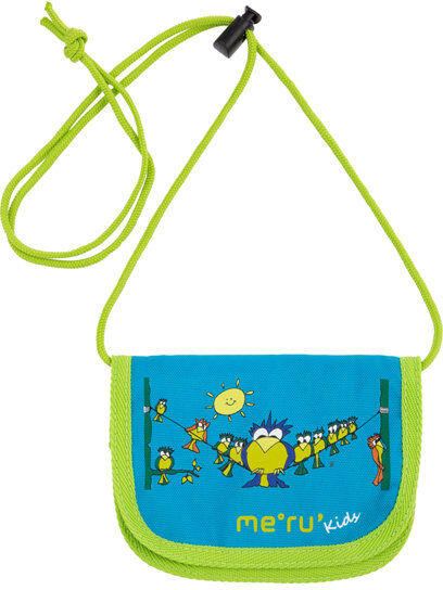 Meru Nice - portafoglio - bambino Blue/Green