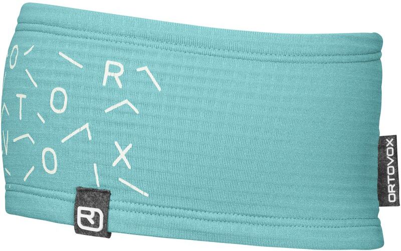 Ortovox Fleece Light Grid - fascia paraorecchie Light Green