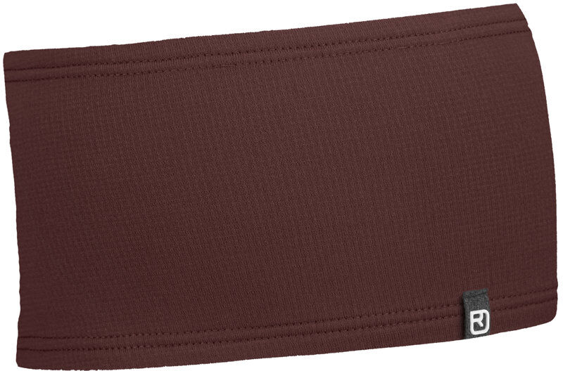 Ortovox Merino Light Fleece - fascia paraorecchie Dark Red/Grey