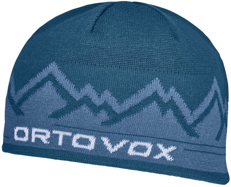 Ortovox Peak - berretto Blue/Light Blue/White