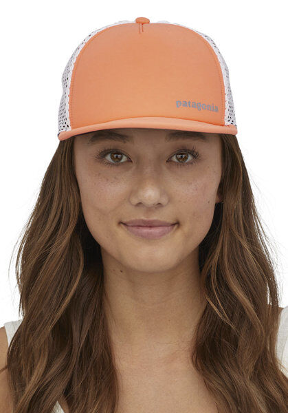 Patagonia Duckbill Shorty Trucker - cappellino Orange/White