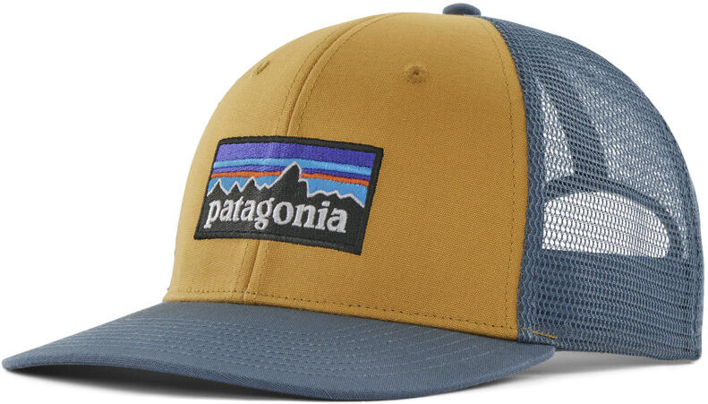 Patagonia P-6 Logo Trucker - cappellino Yellow/Blue