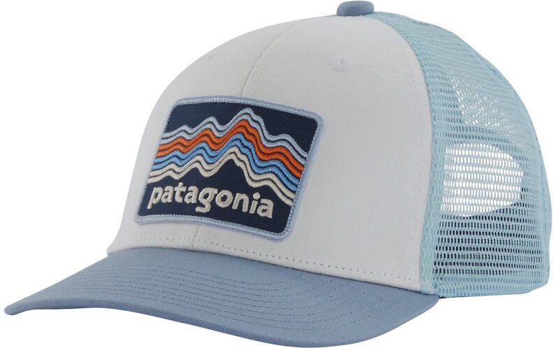 Patagonia Trucker - cappellino - bambino Light Blue/White