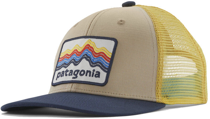 Patagonia Trucker - cappellino - bambino Brown/Yellow/Blue