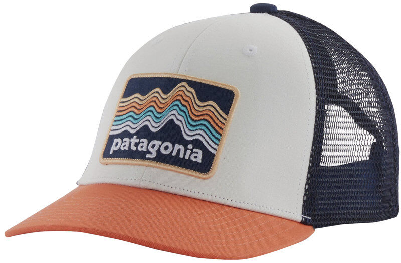 Patagonia Trucker - cappellino - bambino White/Blue/Orange