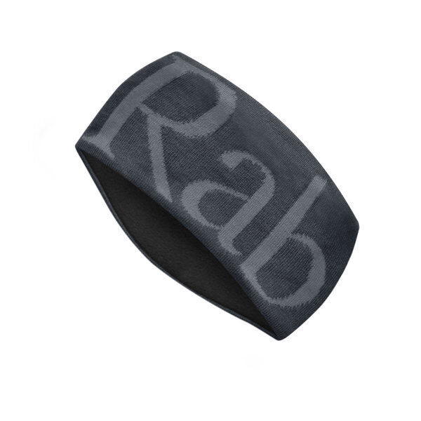 Rab Knitted Logo - fascia paraorecchie Black
