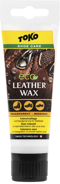 Toko Eco Leather Wax Beeswax 75 ml - cera per scarpe Yellow/White