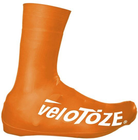 Velotoze Tall Shoe Cover - copriscarpe da bici Orange S