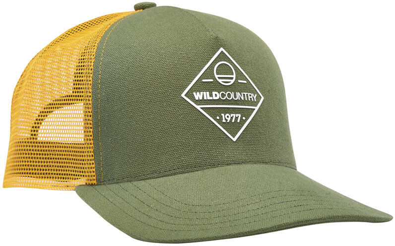 Wild Country Flow - cappellino Green/Yellow 58