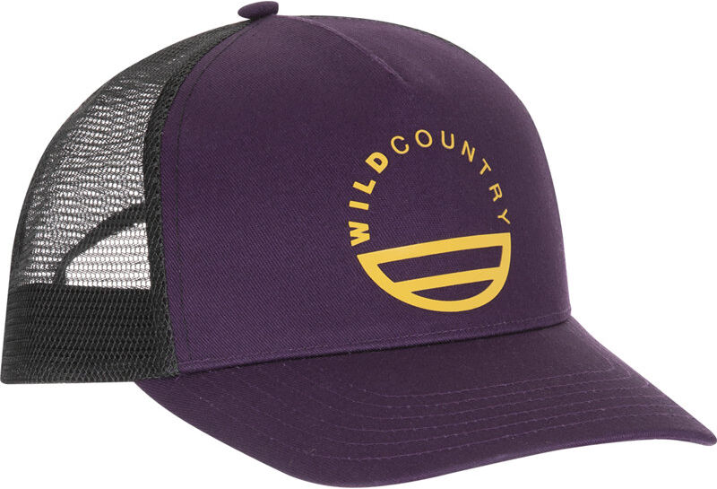 Wild Country Session - cappellino Dark Violet/Yellow/Black 58