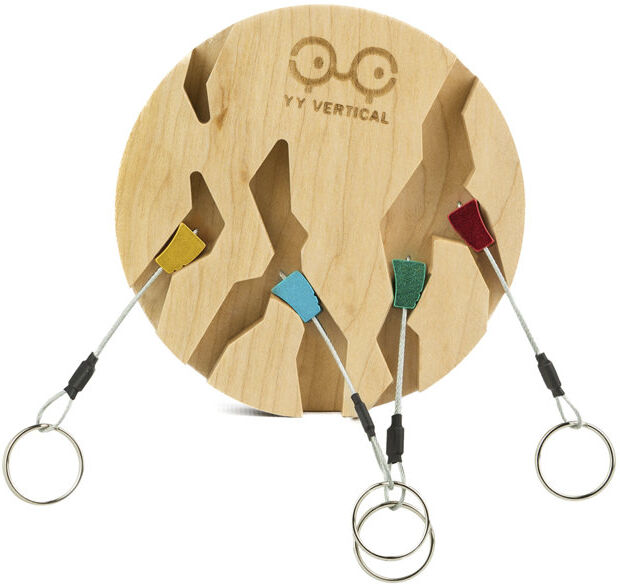 yy vertical Circle Key Holder - portachiavi da parete Light Brown