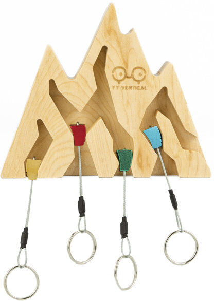 yy vertical Mountain Key Holder - portachiavi da parete Light Brown