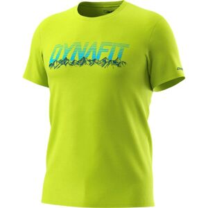 Dynafit Graphic - T-Shirt - uomo Yellow/Light Blue/Blue 46