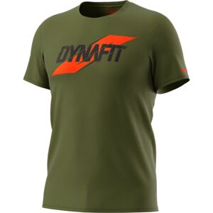 Dynafit Graphic - T-Shirt - uomo Dark Green/Orange/Black 50