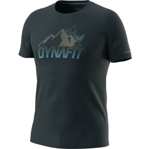 Dynafit Transalper Graphic S/S M - T-shirt - uomo Dark Blue XL