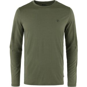 Fjällräven Abisko Wool LS M - maglia a manica lunga - uomo Green S