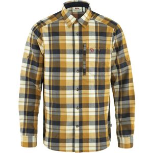 Fjällräven Fjällglim - camicia maniche lunghe - uomo Light Brown/Blue M