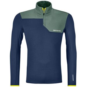 Ortovox Fleece Light Zip M - felpa in pile - uomo Blue/Green L