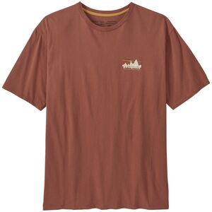 Patagonia M's '73 Skyline Organic - T-shirt - uomo Dark Red/White XL