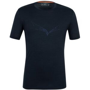 Salewa Pure Eagle Sketch Am M - T-shirt - uomo Dark Blue 52