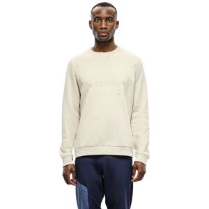 The Mountain Studio Organic Cotton Crew M - felpa - uomo White M