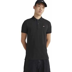 Tommy Jeans Slim Placket M - polo - uomo Black M