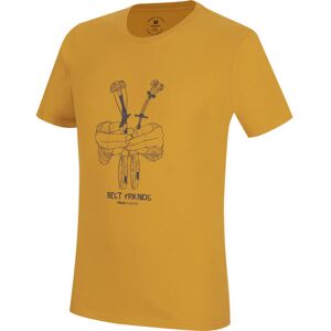 Wild Country Flow M - T-shirt arrampicata - uomo Yellow/Dark Blue L