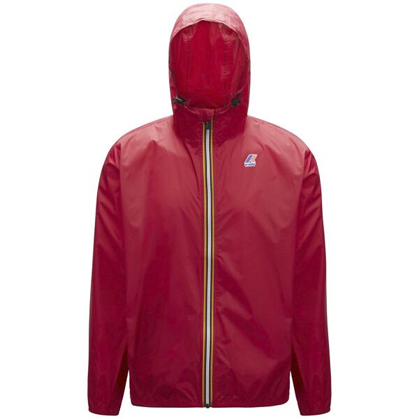 k-way le vrai 3.0 claude - giacca tempo libero red xs