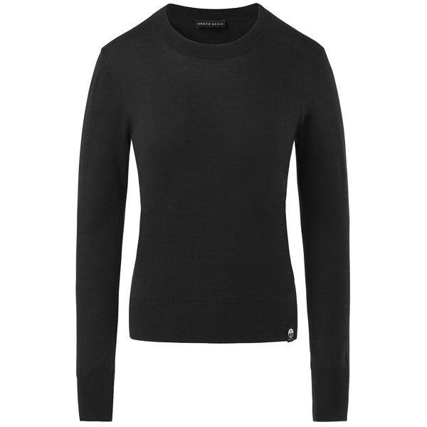 north sails crewneck 14gg - maglione - donna black m