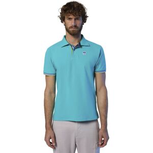 North Sails Ss W/logo - Polo - Uomo Light Blue L