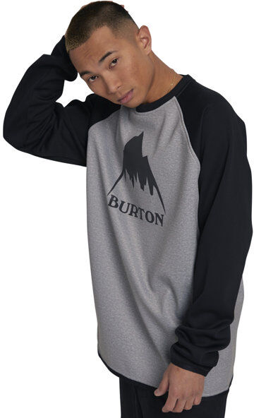 Burton Crown Weatherproof Crew - felpa - uomo Grey XS