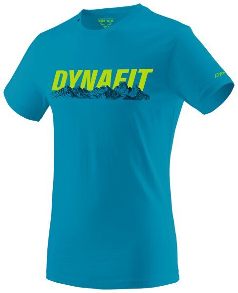 Dynafit Graphic - T-Shirt - uomo Light Blue/Green 46