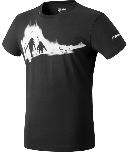 Dynafit Graphic - T-Shirt - uomo Black/White/White 50