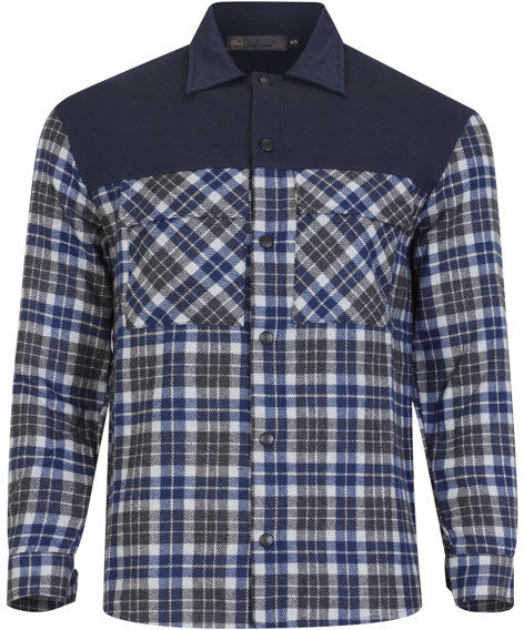 Iceport Camicia maniche lunghe - uomo Blue/White S