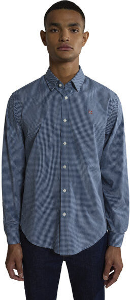 Napapijri G-Graie - camicia maniche lunghe - uomo Blue S