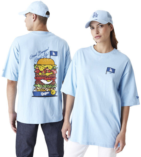 New Era Cap Burger - T-shirt Light Blue XL