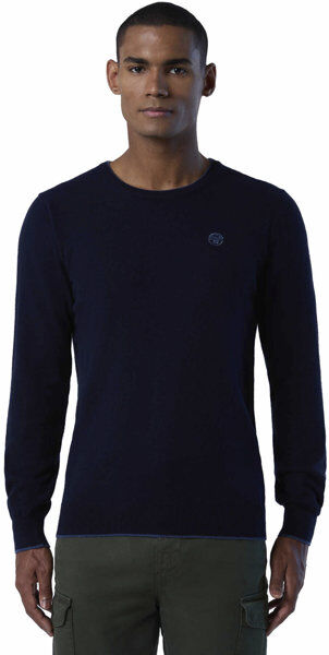 North Sails Knitwear M - maglione - uomo Dark Blue 2XL