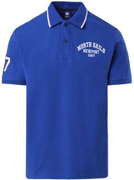 North Sails SS W/EMB - polo - uomo Blue L