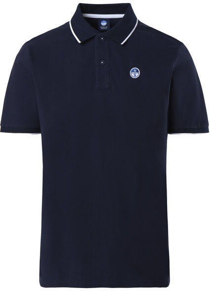 North Sails SS W/Graphic - polo - uomo Dark Blue L