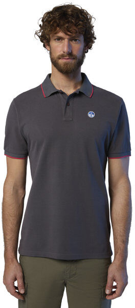 North Sails SS W/Graphic - polo - uomo Grey M