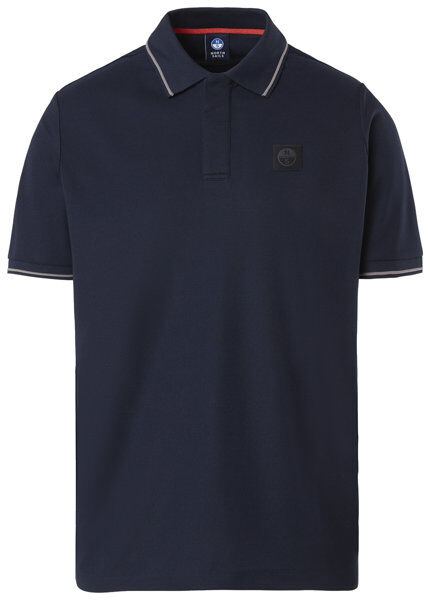 North Sails SS W/Logo - polo - uomo Dark Blue L