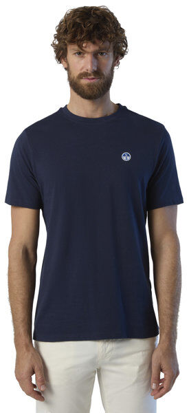 North Sails SS W/Logo - T-shirt - uomo Dark Blue 2XL