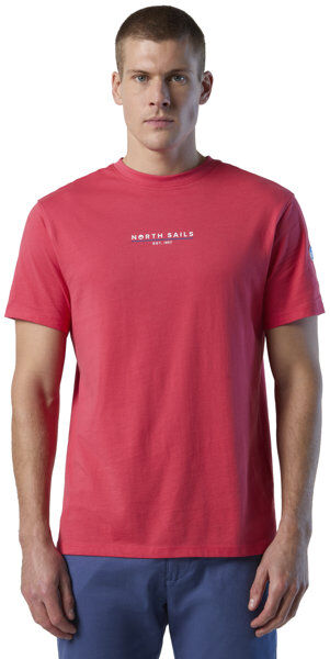 North Sails SS W/Graphic - T-shirt - uomo Red 3XL