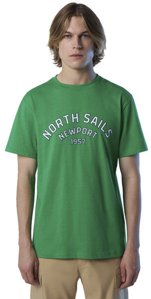 North Sails SS W/Graphic - T-shirt - uomo Green 3XL